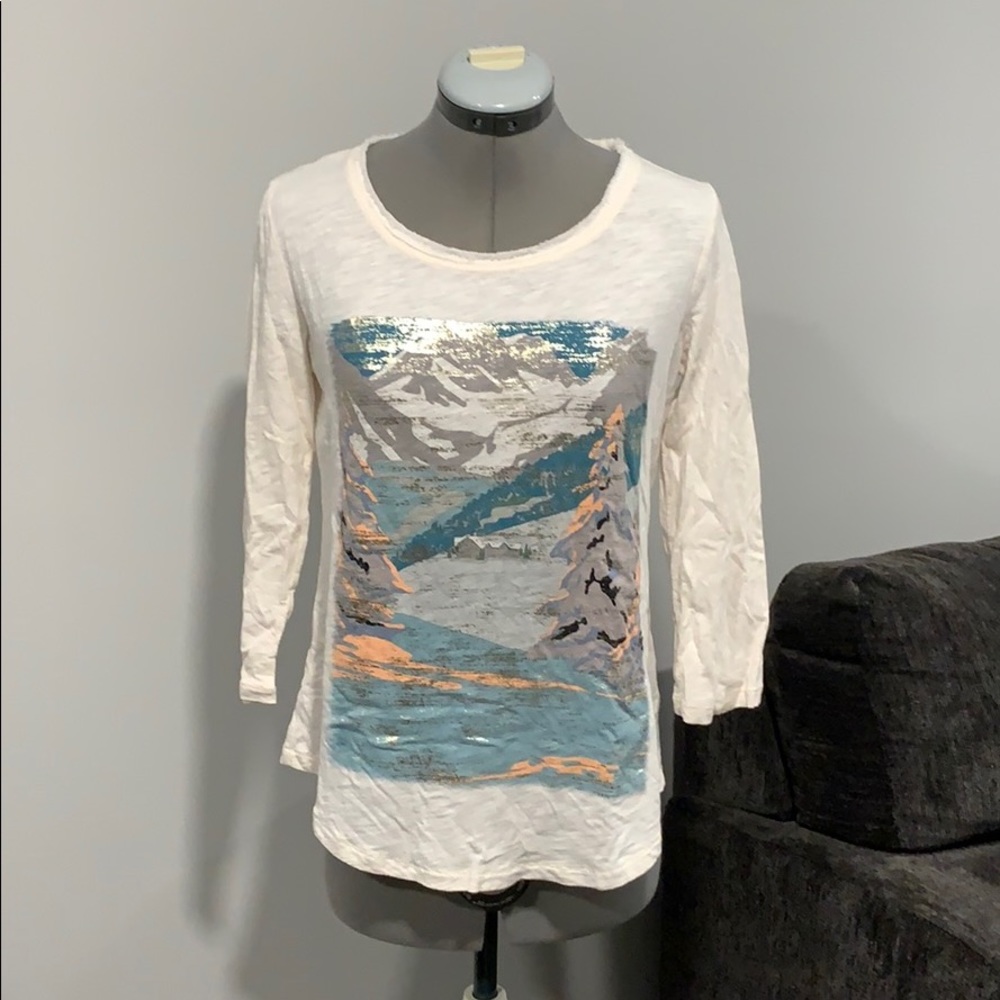 Anthropologie Mountain Shirt